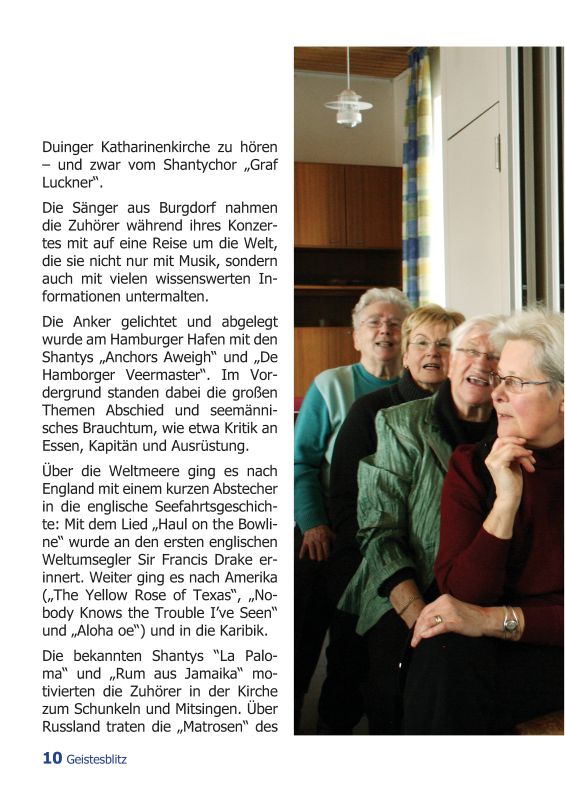 Gemeindebrief März - Mai 2013