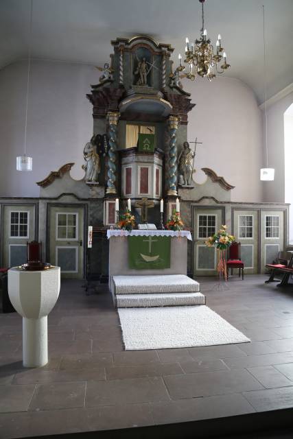 Winterkirche in Duingen und Neujahrsempfang
