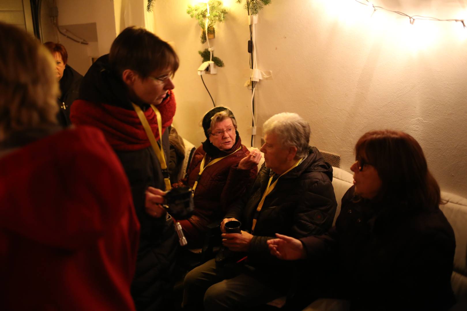 16. Türchen des "Lebendigen Adventskalenders" bei Familie Huwald in Duingen