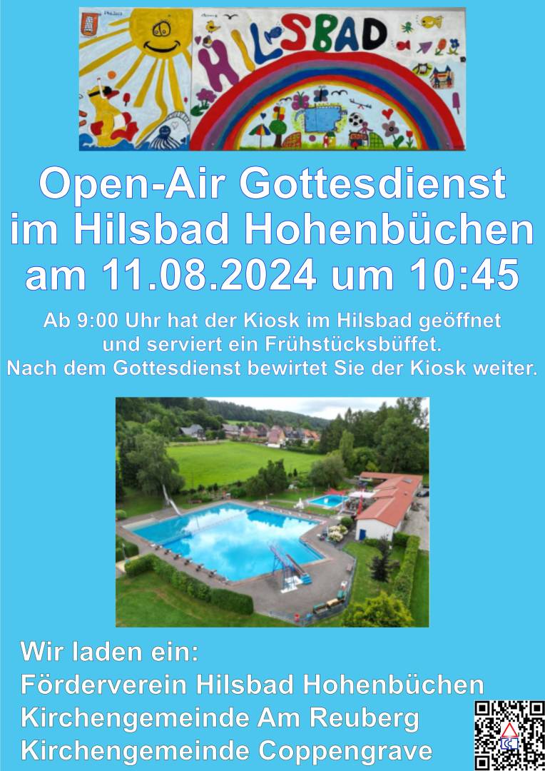 Open-Air Gottesdienst im Hilsbad