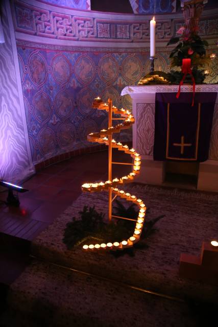 Lichtergottesdienst in der St. Franziskuskirche