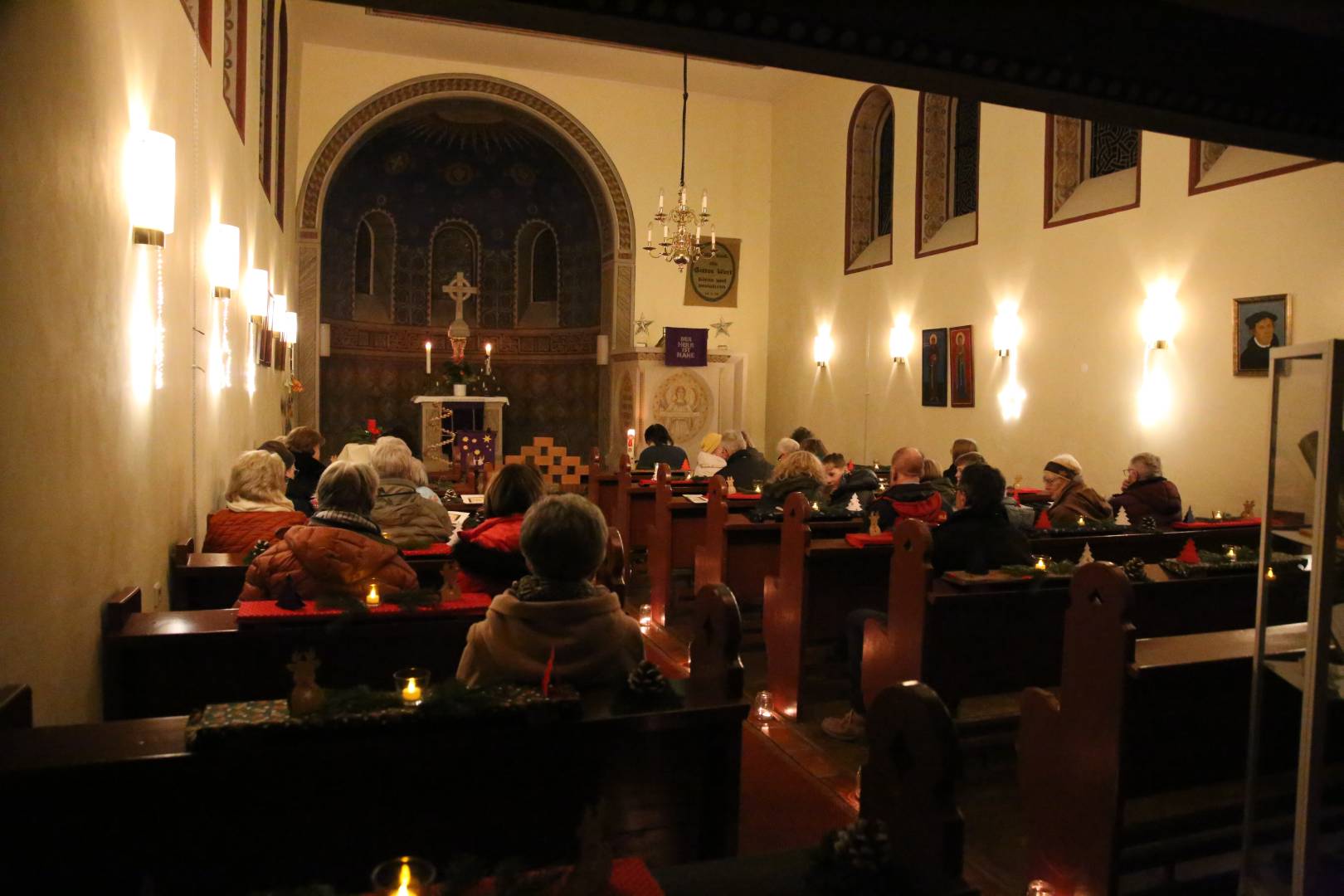 Lichtergottesdienst in der St. Franziskuskirche