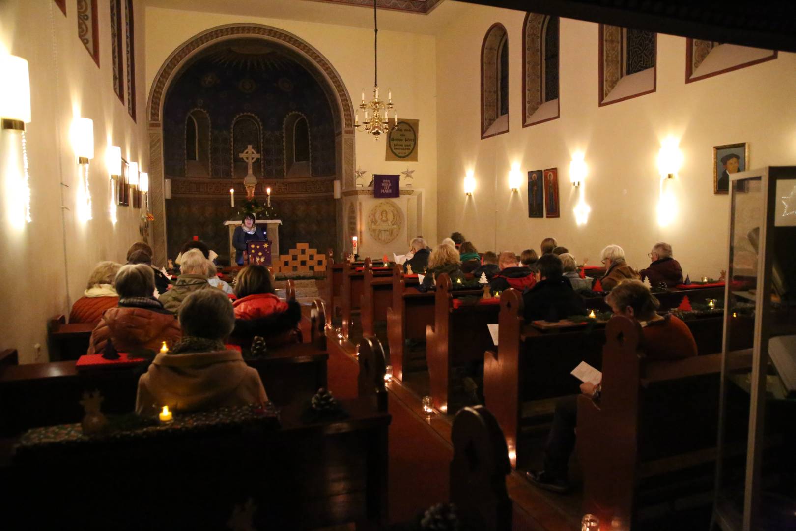 Lichtergottesdienst in der St. Franziskuskirche