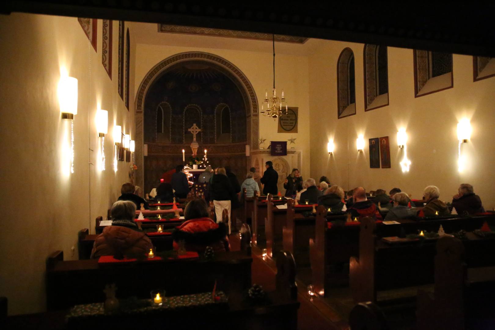 Lichtergottesdienst in der St. Franziskuskirche