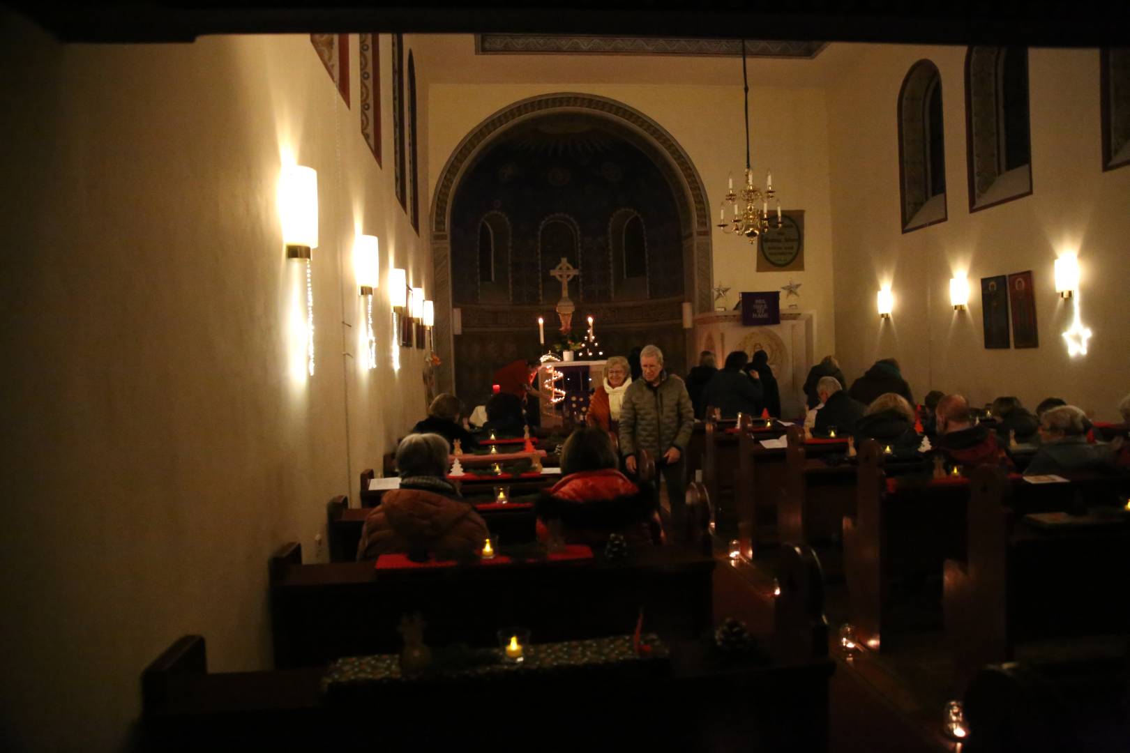 Lichtergottesdienst in der St. Franziskuskirche