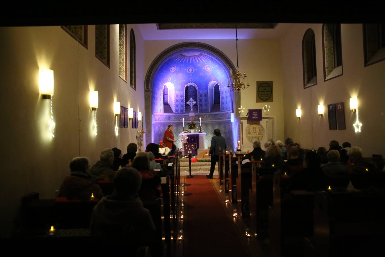 Lichtergottesdienst in der St. Franziskuskirche