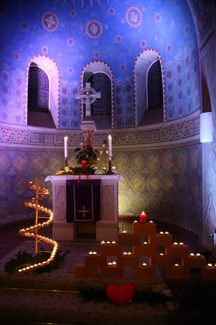 Lichtergottesdienst in der St. Franziskuskirche