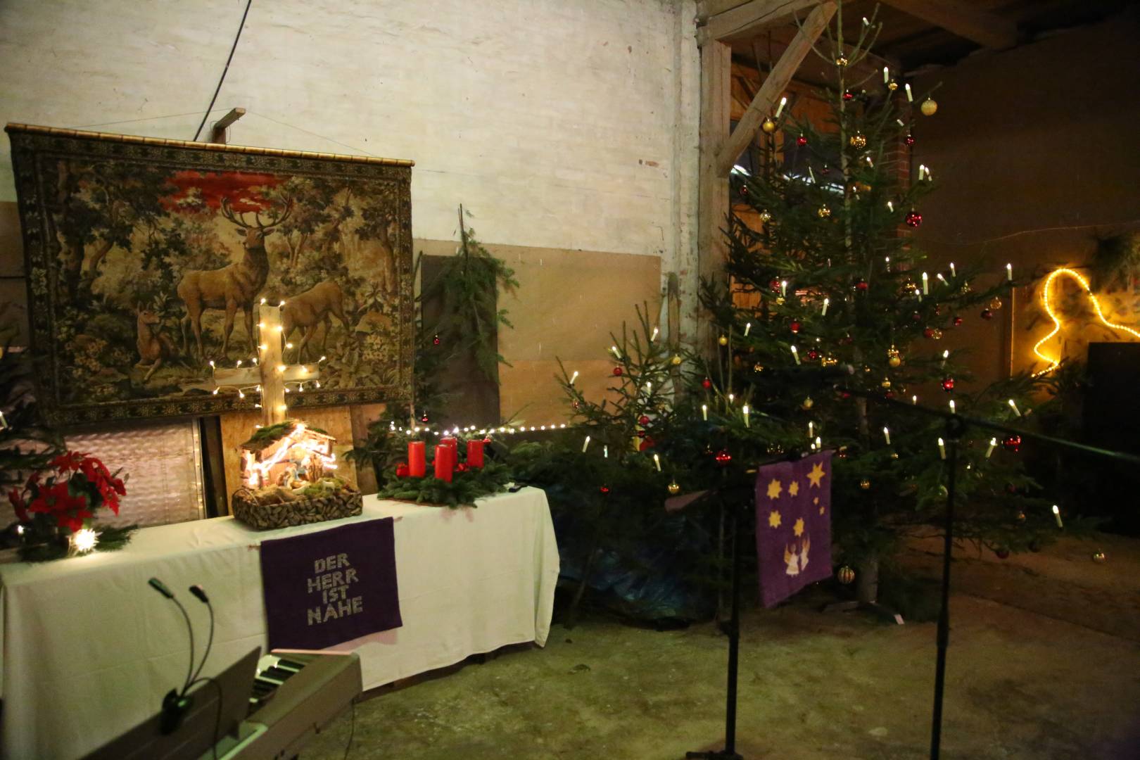 Scheunengottesdienst am 3. Advent