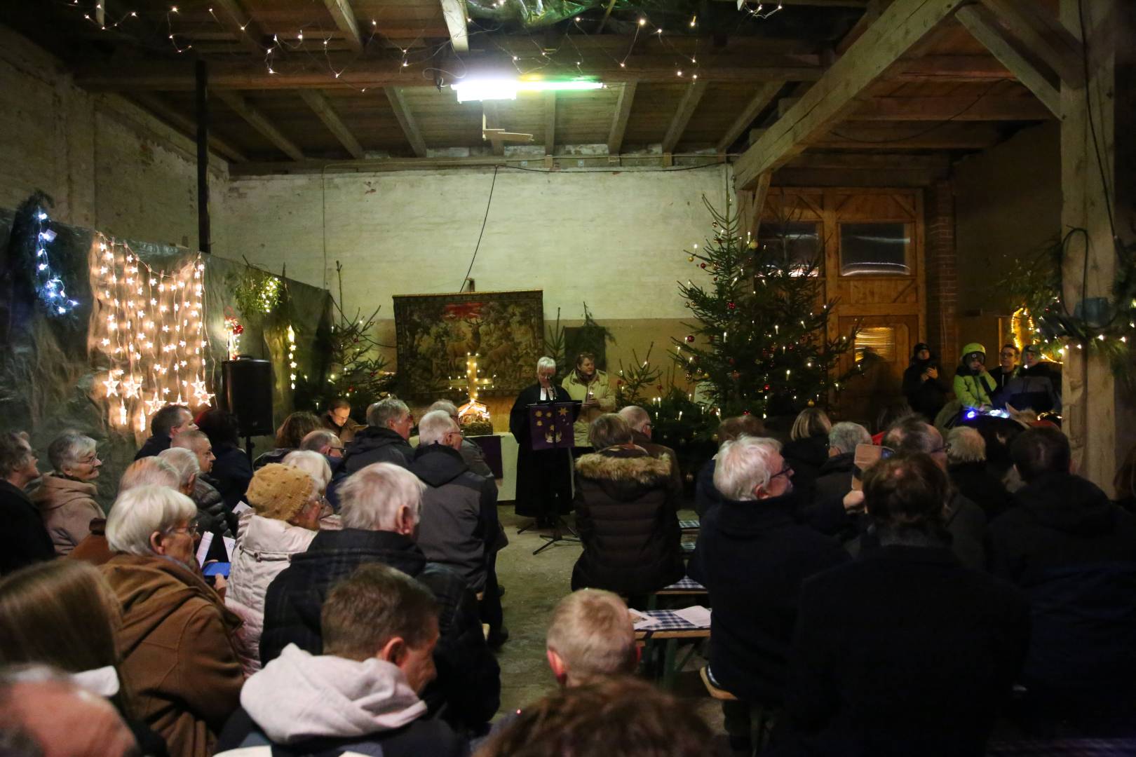 Scheunengottesdienst am 3. Advent