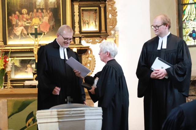 Entpflichtung von Pastor Frost in Coppenbrügge