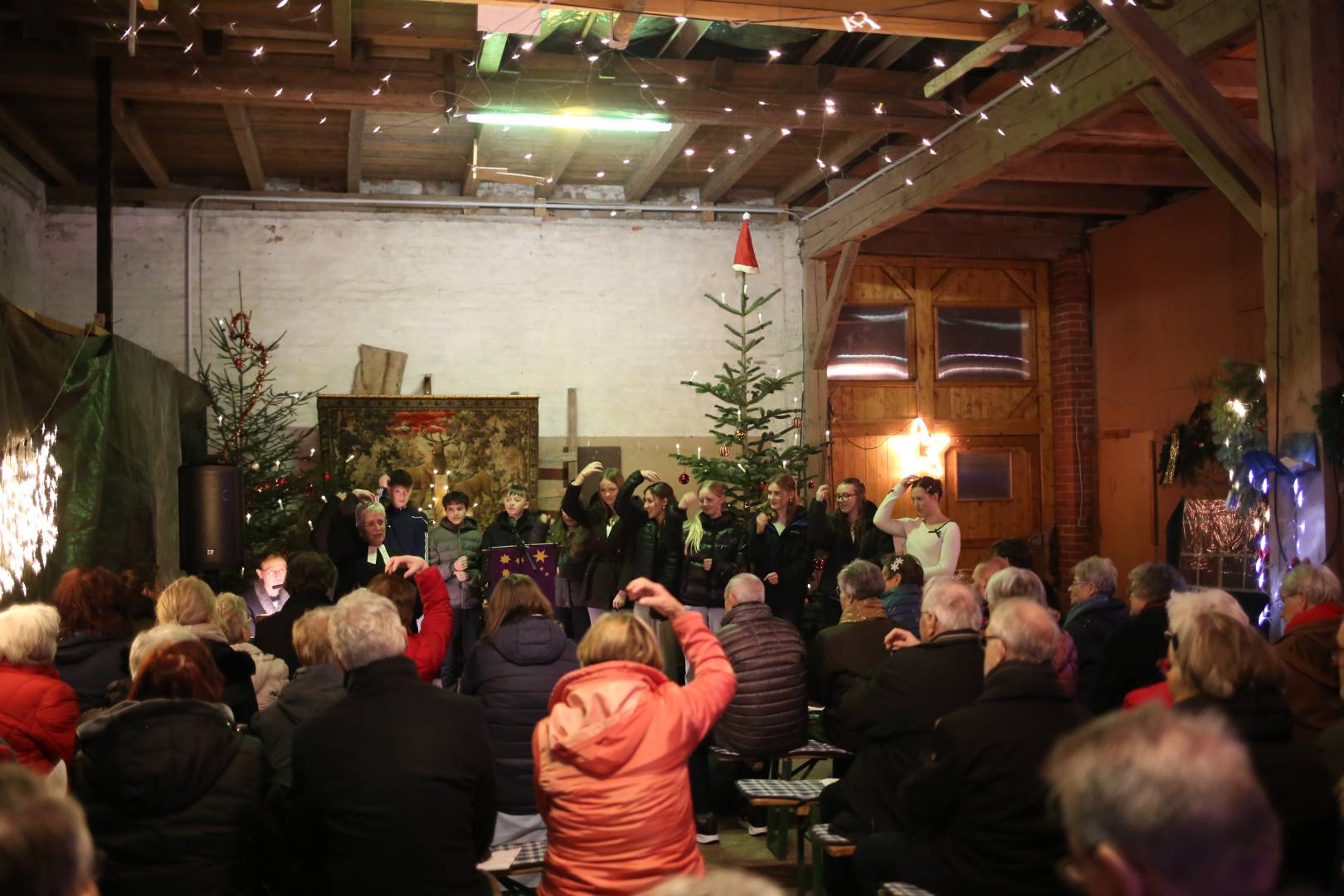 Scheunengottesdienst am 3. Advent