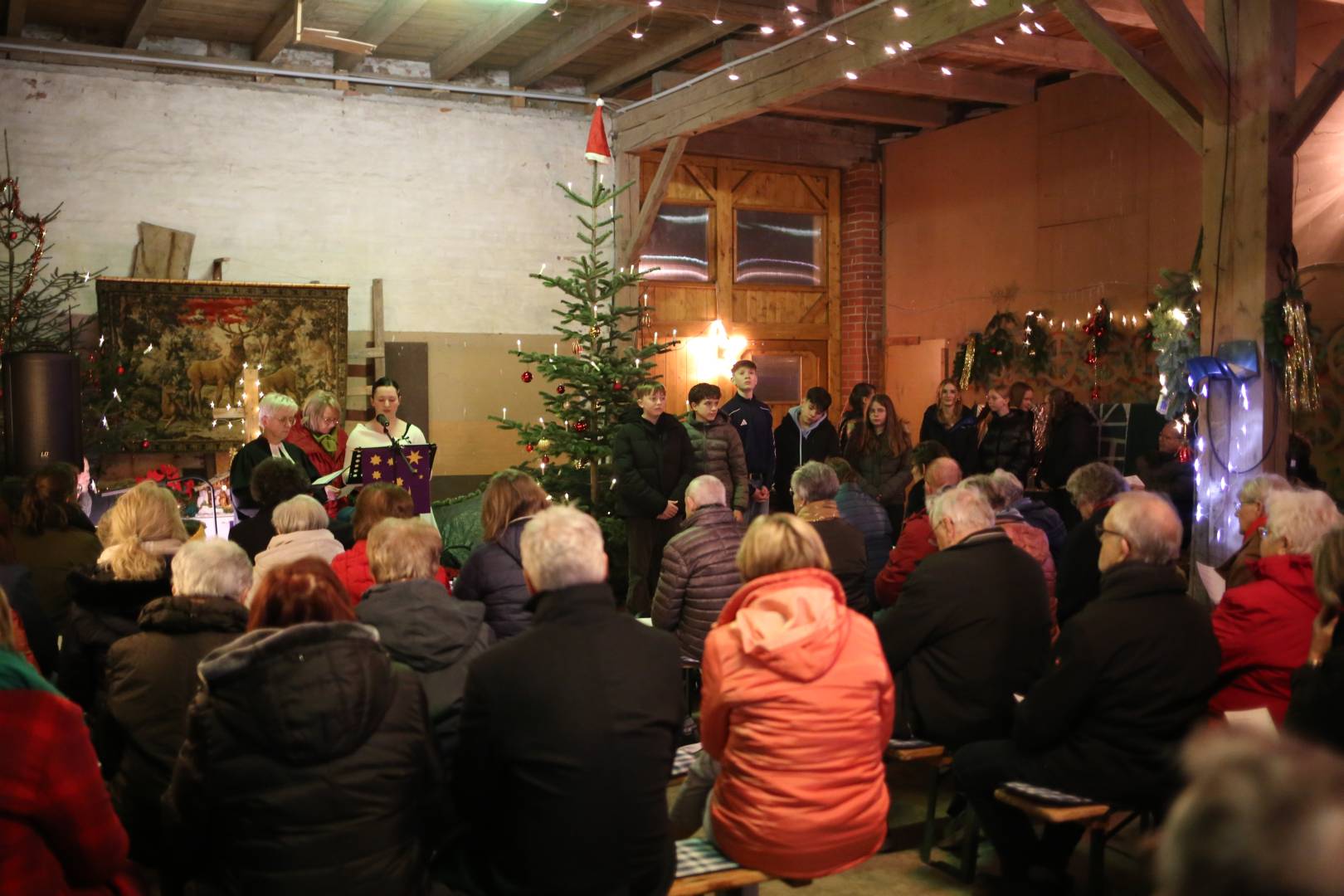 Scheunengottesdienst am 3. Advent