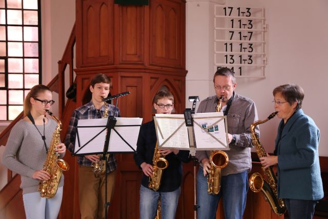 3. Advent mit Saxophongruppe in Weenzen