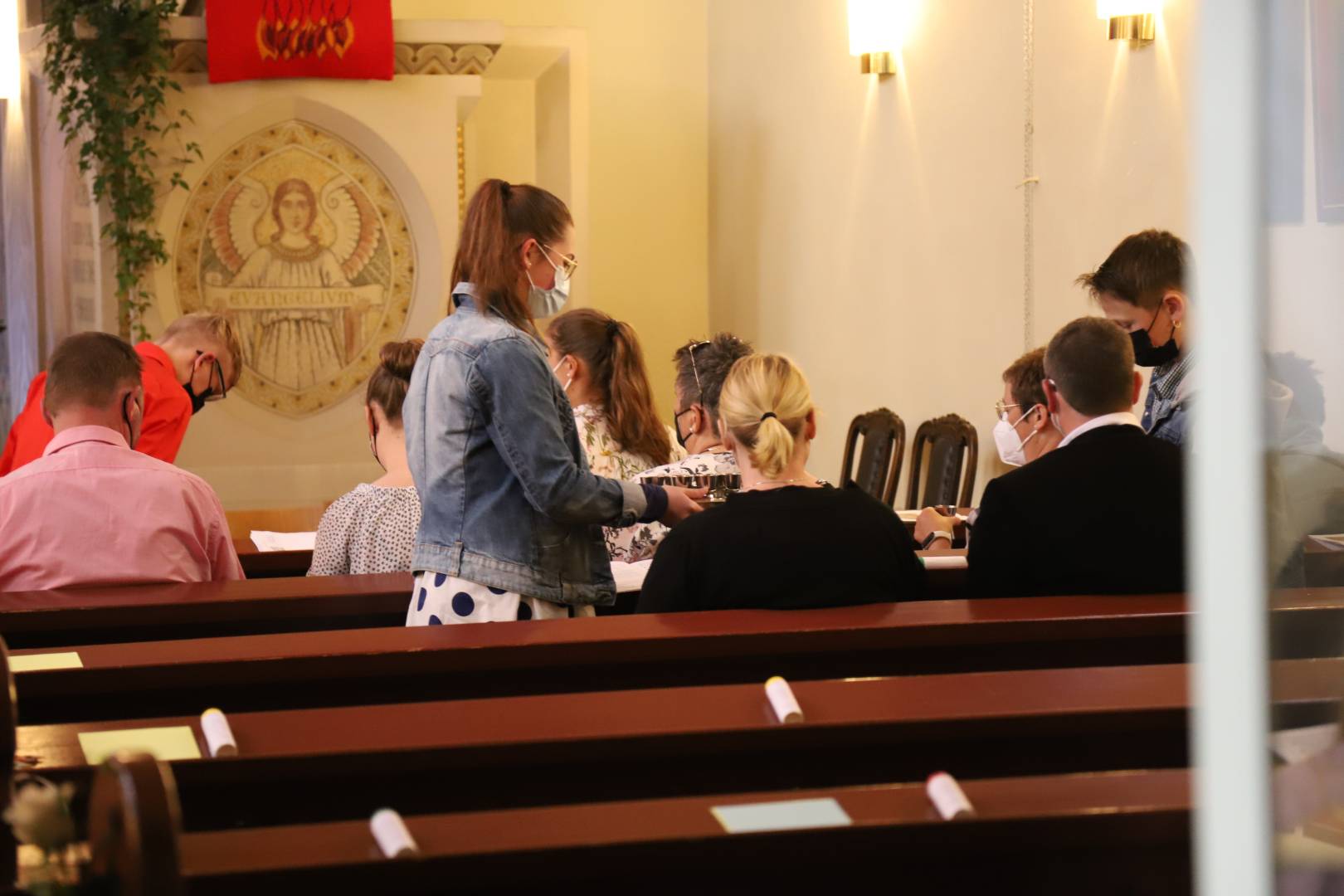 Abendmahlsgottesdienst der Konfirmanden in der St. Franziskuskirche