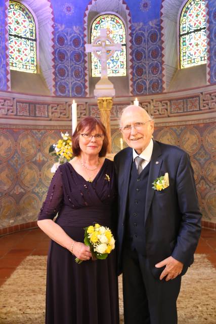 Goldene Hochzeit von Sabine und Wilfried Dörrie in der St. Franziskuskirche
