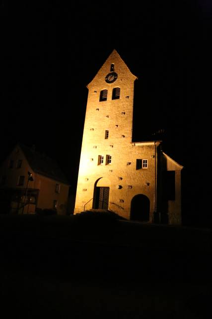 Beleuchtung der St. Franziskuskirche in Coppengrave ist ausgeschaltet