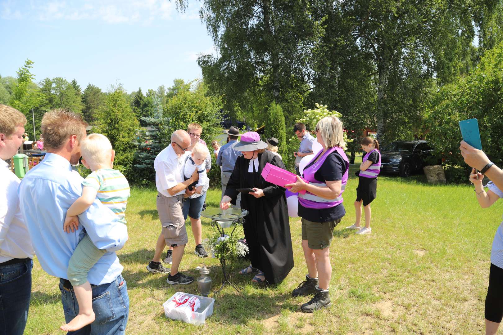 Tauffest am Humboldtsee