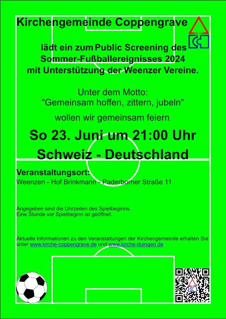 Morgen ist das letzte Gruppenspiel: Schweiz - Deutschland