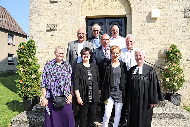 Gruppenfoto Goldene Konfirmation