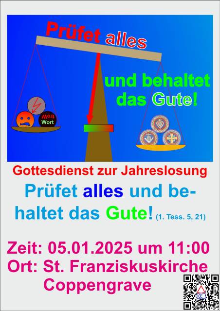 Gottesdienst zur Jahreslosung