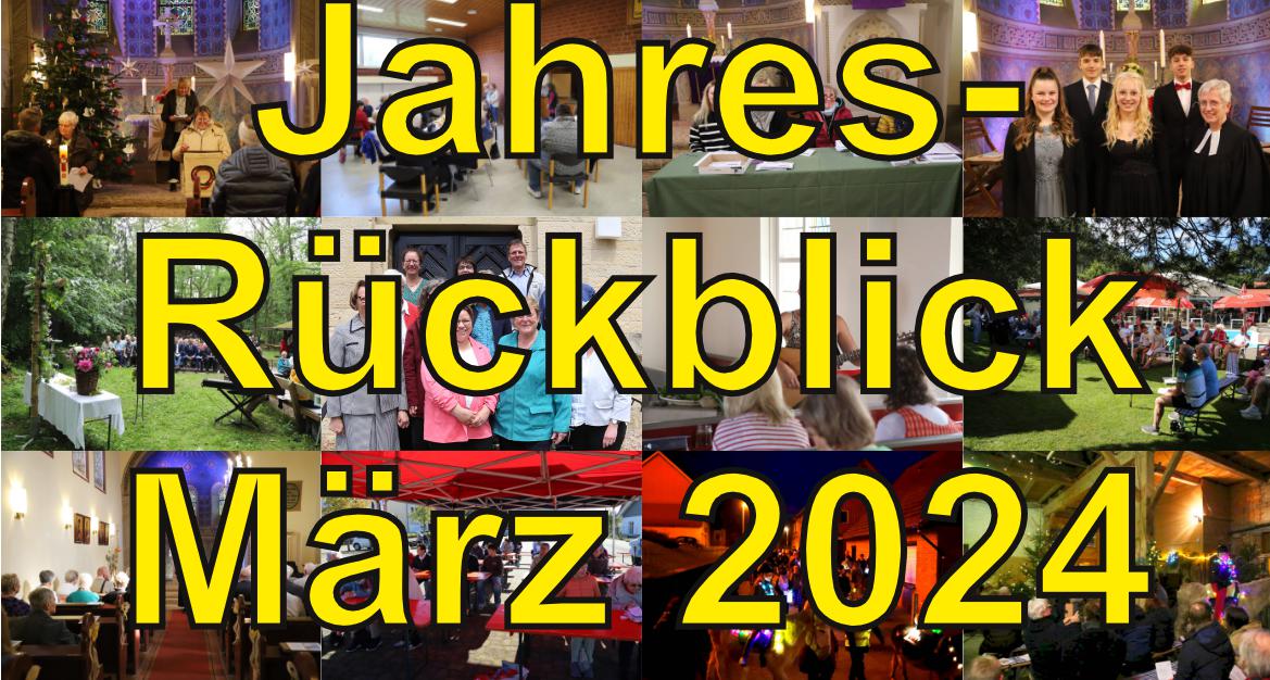 Jahresrückblick März 2025