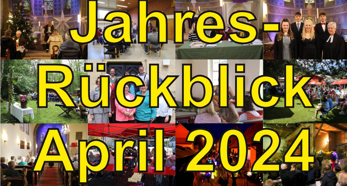 Jahresrückblick April 2025