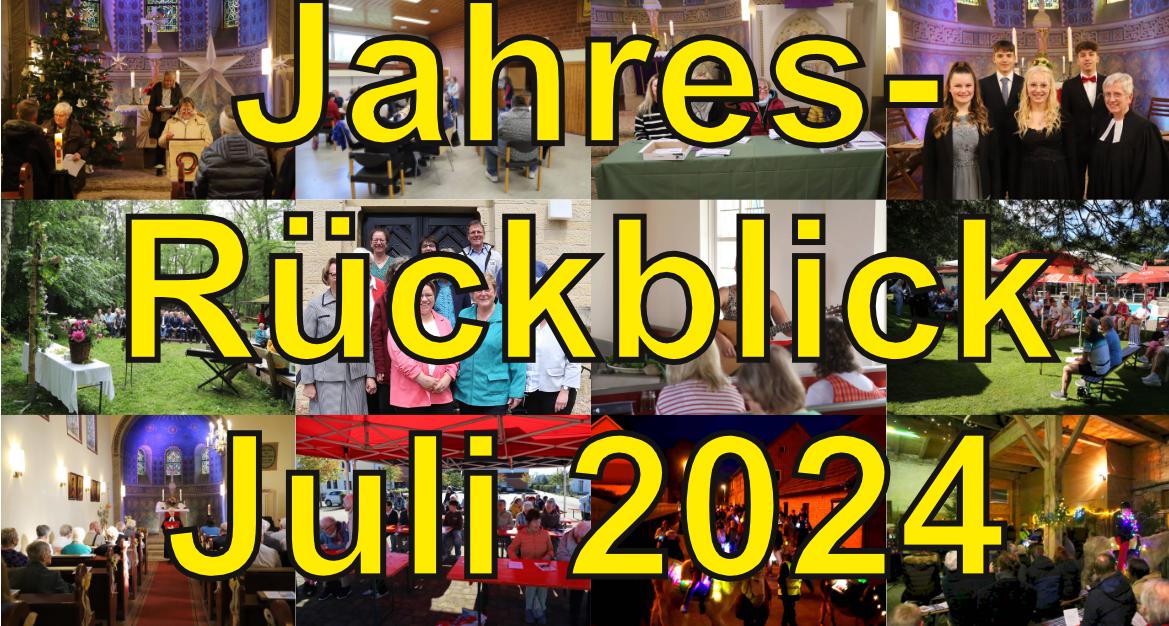 Jahresrückblick Juli 2025