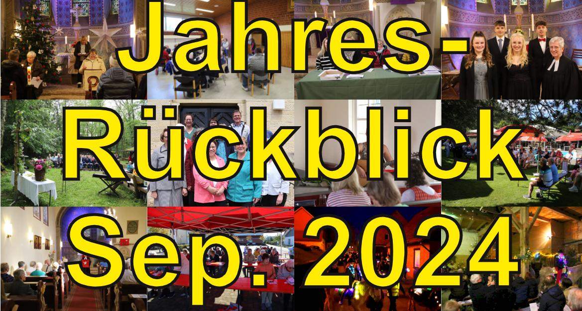 Jahresrückblick September 2025