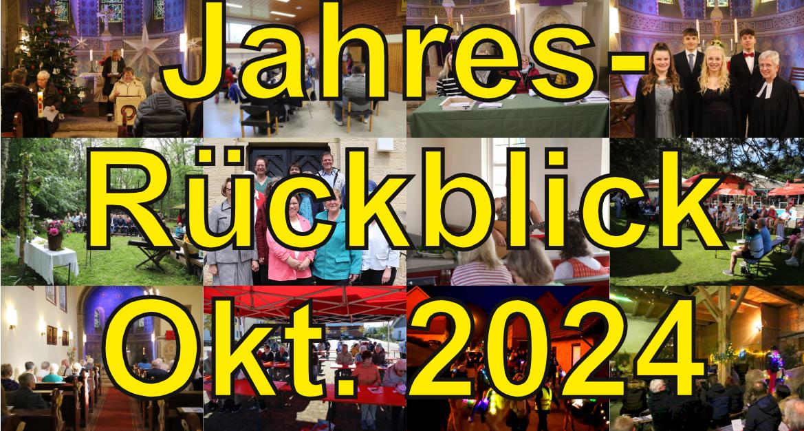 Jahresrückblick Oktober 2025