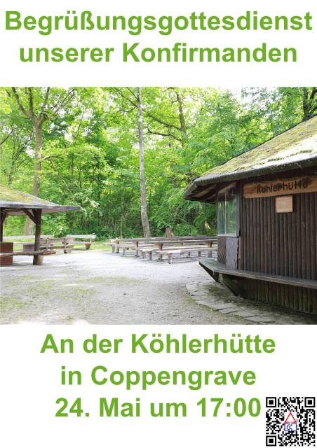 Einladung zum Begrüßungsgottesdienst unserer Konfirmanden