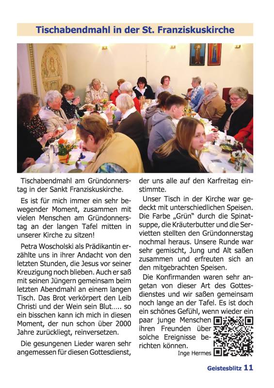 Gemeindebrief Juni - August 2025