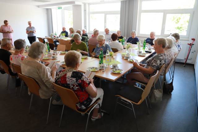 Seniorengeburtstagskaffee
