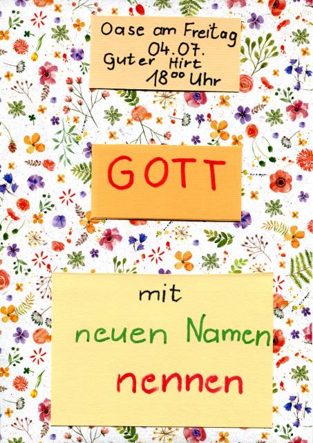 Oase am Freitag