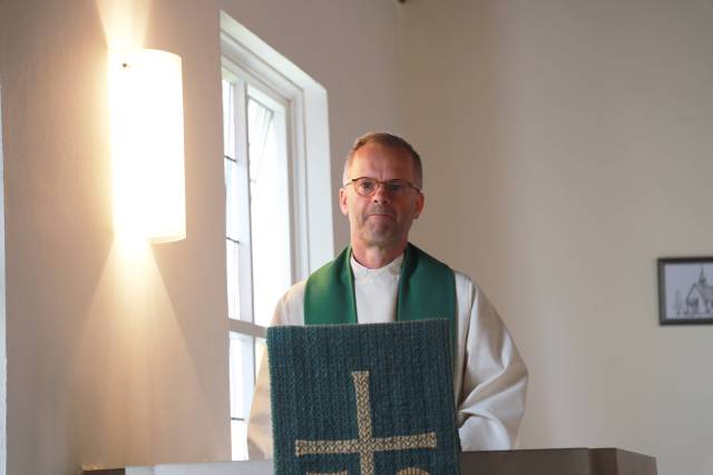 Sommerkirche in Fölziehausen mit Pastor Dieckow
