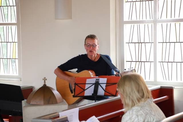 Sommerkirche in Fölziehausen mit Pastor Dieckow