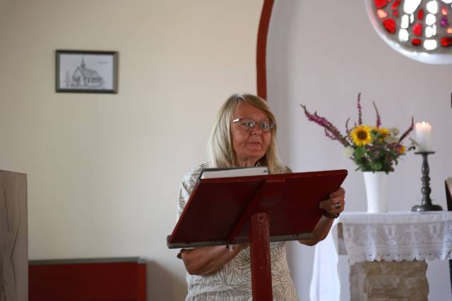 Sommerkirche in Fölziehausen mit Pastor Dieckow