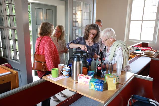 Sommerkirche in Fölziehausen mit Pastor Dieckow