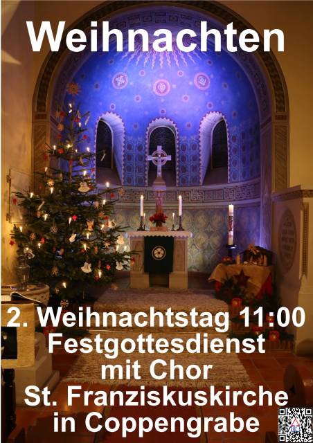 Weihnachtsgottesdienst am 2. Weihnachtstag