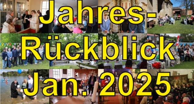 Jahresrückblick Januar 2025