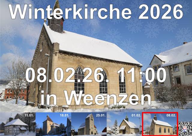 Am Sonntag das Finale der Winterkirche in Weezen.