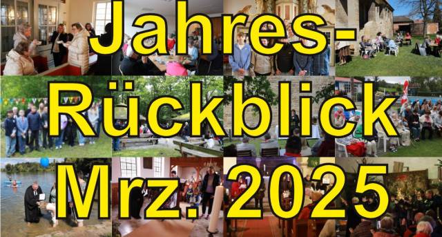 Jahresrückblick März 2025