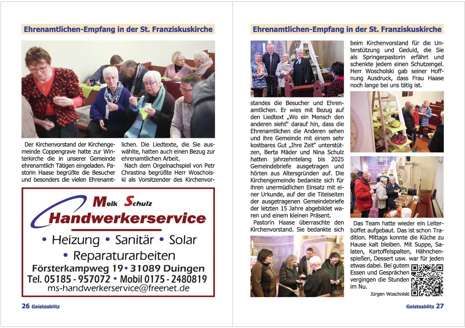 Gemeindebrief März - Mai 2026