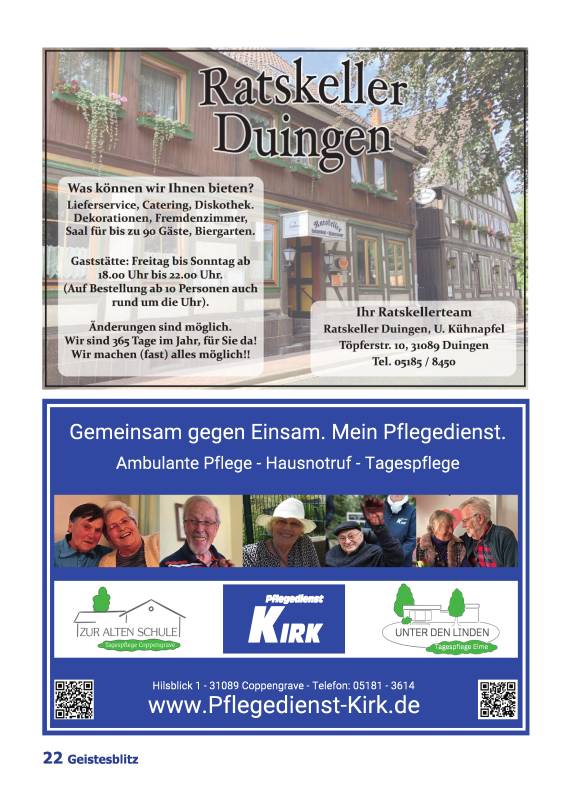 Gemeindebrief März - Mai 2026