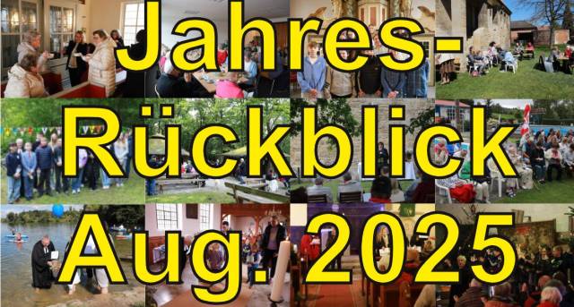 Jahresrückblick August 2026