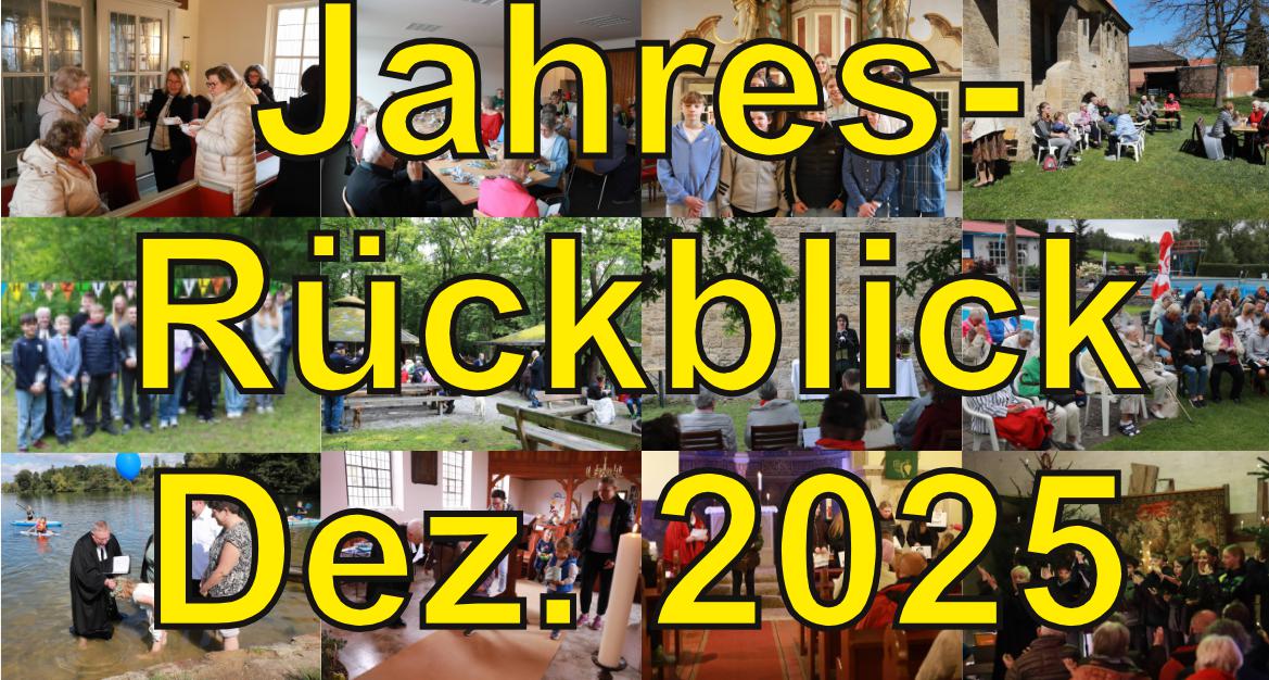 Jahresrückblick Dezember 2025