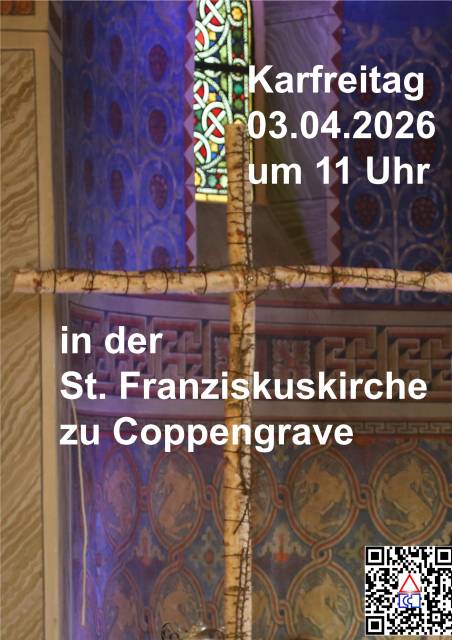 Einladung Ostern zu Karfreitag