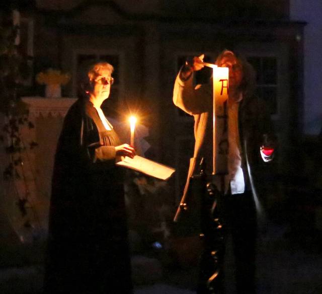 Osternacht in der Katharinenkirche
