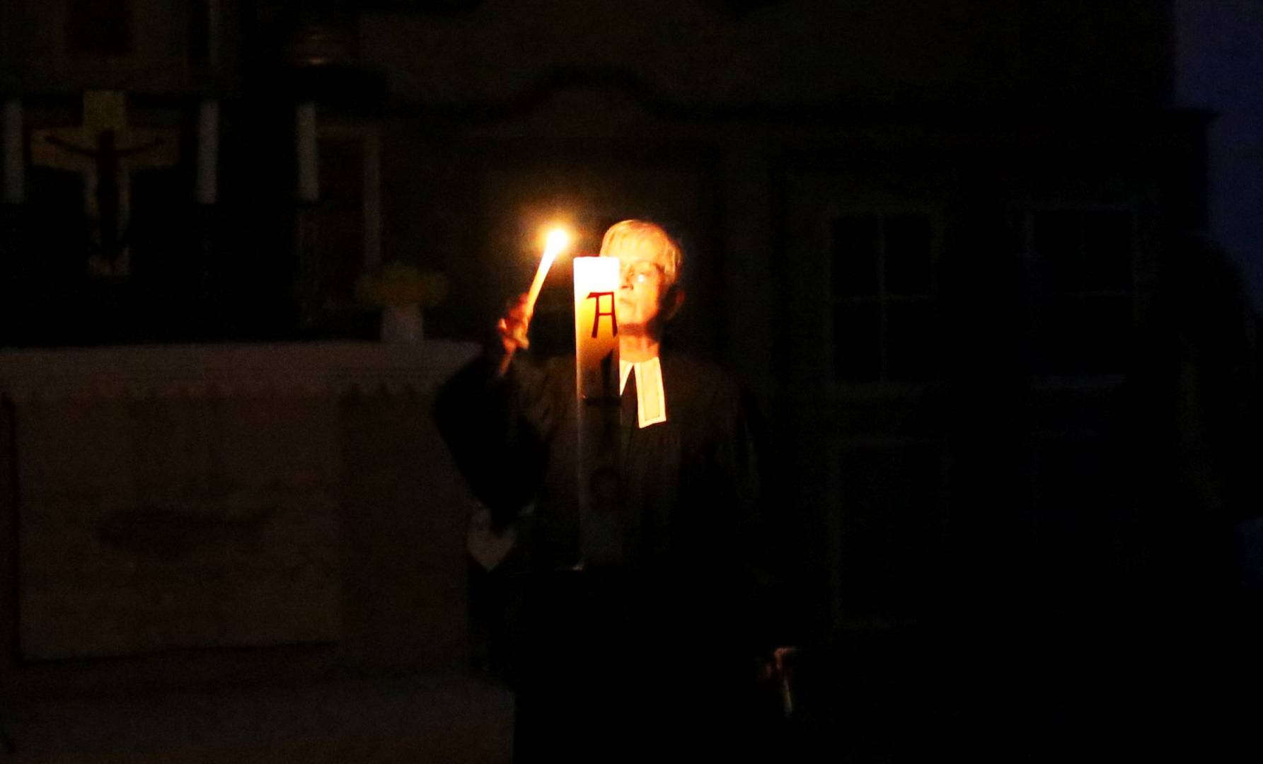 Osternacht in der Katharinenkirche