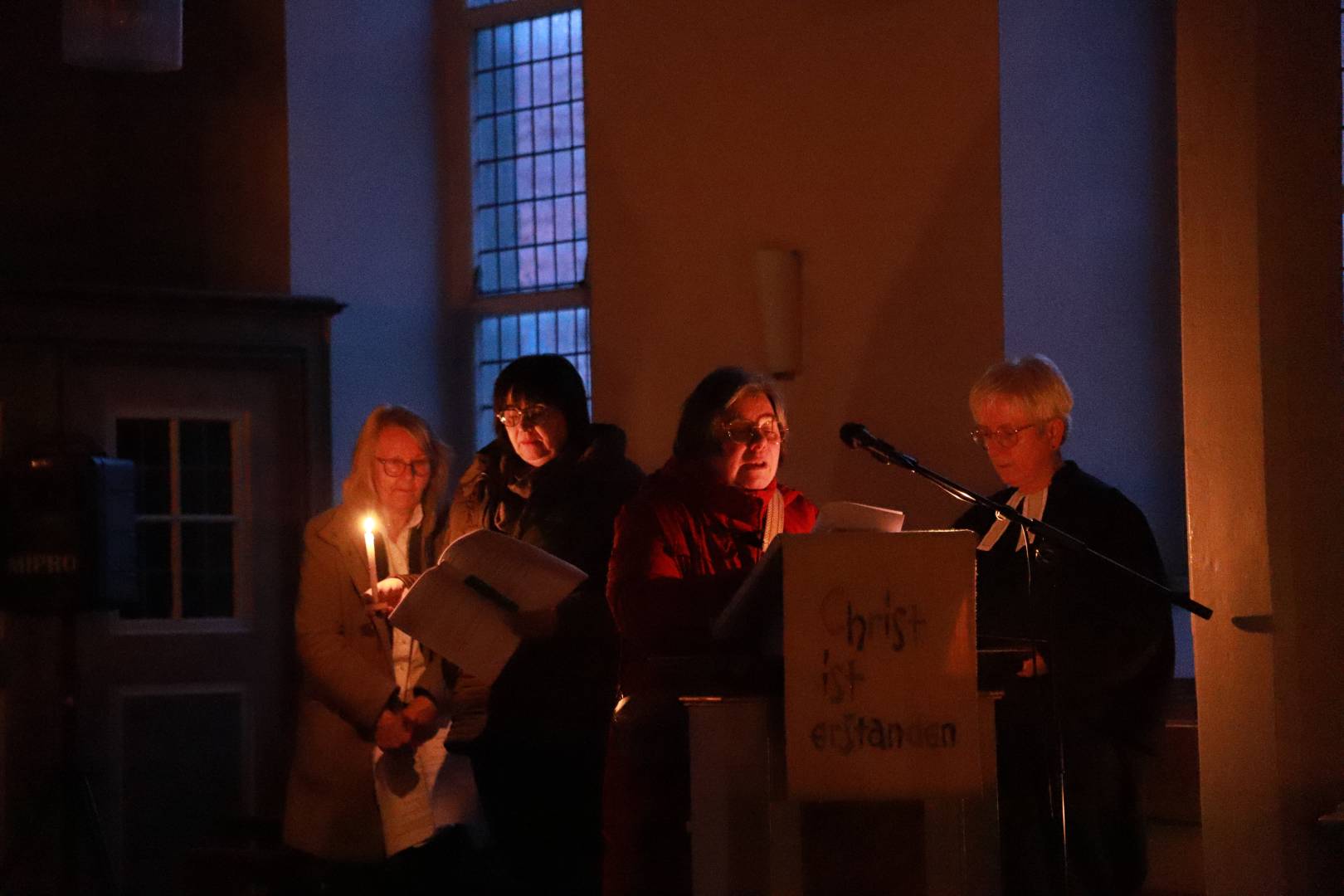 Osternacht in der Katharinenkirche