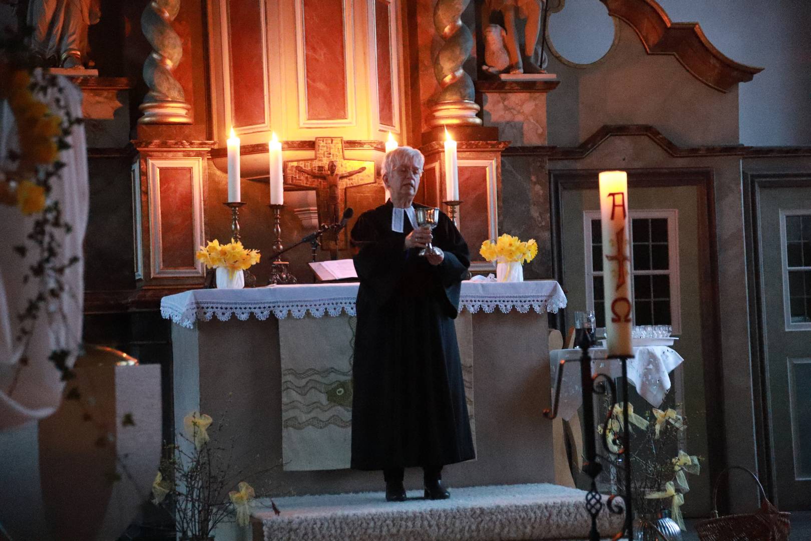 Osternacht in der Katharinenkirche
